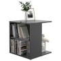 Mesa auxiliar madera contrachapada gris brillante 45x45x48 cm de , Mesas auxiliares - Ref: Foro24-806812, Precio: 32,57 €, De...