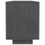 Mueble de TV madera maciza de pino gris 110x30x40 cm de , Muebles TV - Ref: Foro24-809902, Precio: 59,86 €, Descuento: %