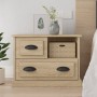 Mesita de noche color roble Sonoma 60x39x45 cm de , Mesitas de noche - Ref: Foro24-816363, Precio: 68,64 €, Descuento: %