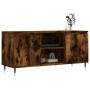 Mueble de TV madera de ingeniería roble ahumado 104x35x50 cm de , Muebles TV - Ref: Foro24-827009, Precio: 62,24 €, Descuento: %