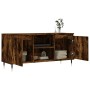Mueble de TV madera de ingeniería roble ahumado 104x35x50 cm de , Muebles TV - Ref: Foro24-827009, Precio: 62,24 €, Descuento: %
