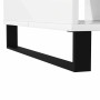 Mesa de centro madera de ingeniería blanco brillo 104x60x35 cm de , Mesas de centro - Ref: Foro24-827094, Precio: 123,83 €, D...