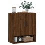 Armario de pared madera de ingeniería marrón roble 60x31x70 cm de , Taquillas y armarios de almacenamiento - Ref: Foro24-8299...
