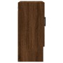 Armario de pared madera de ingeniería marrón roble 60x31x70 cm de , Taquillas y armarios de almacenamiento - Ref: Foro24-8299...