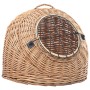Transportín para gatos sauce natural 50x42x40 cm de , Transportines y cajas para mascotas - Ref: Foro24-170908, Precio: 94,23...