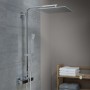 SCHÜTTE Sistema termostático de ducha doble SUMBA de , Cabezales de ducha - Ref: Foro24-425814, Precio: 295,52 €, Descuento: %