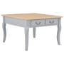 Mesa de centro de madera gris 80x80x50 cm de , Mesas de centro - Ref: Foro24-280062, Precio: 167,54 €, Descuento: %