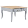 Mesa de centro de madera gris 80x80x50 cm de , Mesas de centro - Ref: Foro24-280062, Precio: 167,54 €, Descuento: %