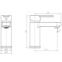 SCHÜTTE Grifo mezclador de lavabo ELEPHANT cromado de , Grifos - Ref: Foro24-429352, Precio: 83,85 €, Descuento: %