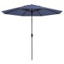 Madison Sombrilla Paros II Luxe azul 300 cm de , Sombrillas - Ref: Foro24-434709, Precio: 211,21 €, Descuento: %