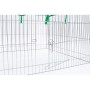 @Pet Recinto exterior para mascotas Complete metal 116x116x65 cm de , Casetas y cercados para perros - Ref: Foro24-445132, Pr...