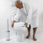 RIDDER Asiento de inodoro con tapa blanco 150 kg A0071001 de , Movilidad y accesibilidad - Ref: Foro24-421610, Precio: 64,96 ...