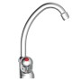 SCHÜTTE Grifo mezclador fregadero bimando PERUZZI baja presión cromo de , Grifos - Ref: Foro24-438728, Precio: 45,82 €, Descu...