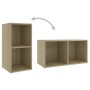 Mueble para TV madera contrachapada roble Sonoma 72x35x36,5 cm de , Muebles TV - Ref: Foro24-805528, Precio: 35,66 €, Descuen...
