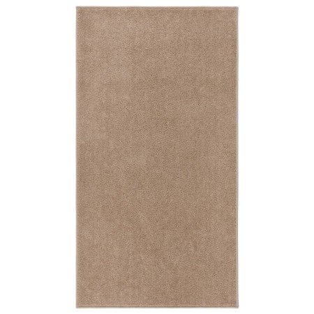 Alfombra de pelo corto marrón 80x150 cm de , Alfombras - Ref: Foro24-340353, Precio: 33,58 €, Descuento: %