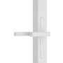 Puerta interior vidrio EGS y aluminio blanco 102,5x201,5 cm de , Puertas para el hogar - Ref: Foro24-350571, Precio: 229,33 €...