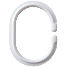 RIDDER Anillas para cortina de ducha blancas 49301 de , Argollas de la cortina de ducha - Ref: Foro24-421542, Precio: 9,22 €,...