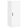 Aparador alto madera contrachapada blanco 34,5x34x180 cm de , Aparadores - Ref: Foro24-3198929, Precio: 111,82 €, Descuento: %
