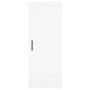 Aparador alto madera contrachapada blanco 34,5x34x180 cm de , Aparadores - Ref: Foro24-3198929, Precio: 111,82 €, Descuento: %