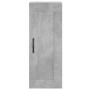 Aparador de madera contrachapada gris hormigón 34,5x34x180 cm de , Aparadores - Ref: Foro24-3200293, Precio: 102,51 €, Descue...