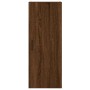 Aparador alto madera contrachapada roble marrón 34,5x34x180 cm de , Aparadores - Ref: Foro24-3198936, Precio: 119,80 €, Descu...