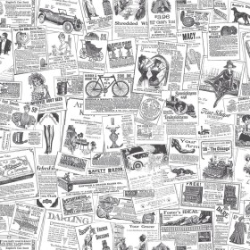 Homestyle Papel pintado Papers negro y blanco de , Papel pintado - Ref: Foro24-434253, Precio: 34,39 €, Descuento: %