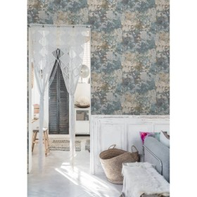DUTCH WALLCOVERINGS Papel pintado hormigón gris y verde de , Papel pintado - Ref: Foro24-437374, Precio: 29,21 €, Descuento: %