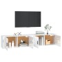 Muebles para TV de pared 2 uds blanco brillante 100x34,5x40 cm de , Muebles TV - Ref: Foro24-3188368, Precio: 151,65 €, Descu...