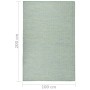 Alfombra de exterior de tejido plano turquesa 100x200 cm de , Alfombras - Ref: Foro24-340801, Precio: 41,47 €, Descuento: %