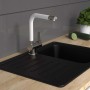 SCHÜTTE Mezclador de fregadero caño alto RIO acero inox blanco mate de , Grifos - Ref: Foro24-435061, Precio: 90,59 €, Descue...