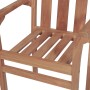 Sillas de jardín apilables 2 unidades madera maciza de teca de , Sillas de jardín - Ref: Foro24-44725, Precio: 289,37 €, Desc...