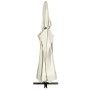 Sombrilla de jardín con palo de aluminio blanco arena 600 cm de , Sombrillas - Ref: Foro24-47370, Precio: 277,34 €, Descuento: %