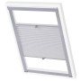 Persiana plisada blanca UK08 de , Persianas y estores - Ref: Foro24-133535, Precio: 55,61 €, Descuento: %