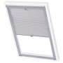 Persiana plisada blanca UK08 de , Persianas y estores - Ref: Foro24-133535, Precio: 55,61 €, Descuento: %