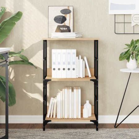 Estantería de madera de ingeniería roble Sonoma 50x33x82 cm de , Librerías y estanterías - Ref: Foro24-835265, Precio: 44,41 ...