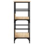 Estantería de madera de ingeniería roble Sonoma 50x33x82 cm de , Librerías y estanterías - Ref: Foro24-835265, Precio: 44,41 ...