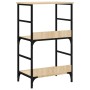 Estantería de madera de ingeniería roble Sonoma 50x33x82 cm de , Librerías y estanterías - Ref: Foro24-835265, Precio: 44,41 ...