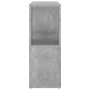 Librería de madera contrachapada gris hormigón 60x24x63 cm de , Librerías y estanterías - Ref: Foro24-809066, Precio: 33,89 €...