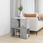 Librería de madera contrachapada gris hormigón 60x24x63 cm de , Librerías y estanterías - Ref: Foro24-809066, Precio: 33,89 €...