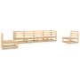 Juego de muebles de jardín 6 piezas madera maciza de pino de , Conjuntos de jardín - Ref: Foro24-3075399, Precio: 360,29 €, D...