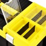 Caja de herramientas de plástico amarillo 595x337x316 mm de , Cajas de herramientas - Ref: Foro24-146270, Precio: 51,98 €, De...