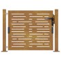 Puerta de jardín acero corten diseño cuadrado 105x80 cm de , Puertas de jardín - Ref: Foro24-153196, Precio: 142,82 €, Descue...