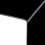 Mesa de centro de vidrio templado negro 50x50x45 cm de , Mesas de centro - Ref: Foro24-284723, Precio: 159,14 €, Descuento: %