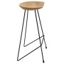 Taburetes de cocina 2 unidades madera maciza de teca de , Taburetes de cocina - Ref: Foro24-285203, Precio: 192,70 €, Descuen...