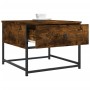 Mesa de centro madera contrachapada roble ahumado 51x51x40 cm de , Mesas de centro - Ref: Foro24-833977, Precio: 42,69 €, Des...