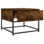 Mesa de centro madera contrachapada roble ahumado 51x51x40 cm de , Mesas de centro - Ref: Foro24-833977, Precio: 42,69 €, Des...