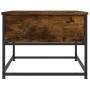 Mesa de centro madera contrachapada roble ahumado 51x51x40 cm de , Mesas de centro - Ref: Foro24-833977, Precio: 42,69 €, Des...
