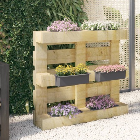 Jardineras para europalés 12 uds PP gris 36x13,5x9,5 cm de , Maceteros y jardineras - Ref: Foro24-318302, Precio: 59,59 €, De...
