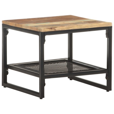 Mesa auxiliar de madera maciza reciclada 40x40x35 cm de , Mesas auxiliares - Ref: Foro24-320242, Precio: 54,28 €, Descuento: %