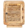 Mesita de noche de madera de mango rugosa 40x30x50 cm de , Mesitas de noche - Ref: Foro24-320462, Precio: 114,56 €, Descuento: %